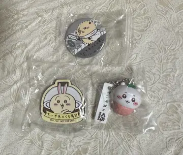 치이카와 쿠라스시 벳쿠라폰 피규어 마그넷 캔뱃지 세트
