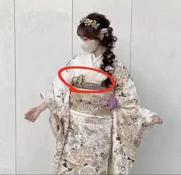 이치조 오비야기 후리소데 골드