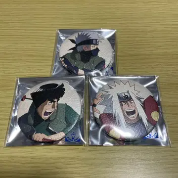 NARUTO 캔뱃지 3종 세트