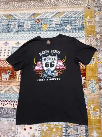 BON JOVI ROUTE 66 투어 2008 티셔츠