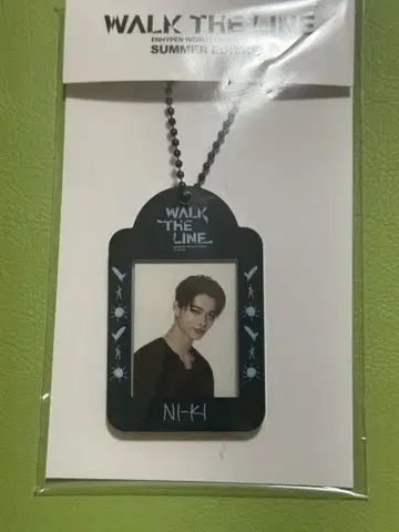 ENHYPEN 스타디움 슬라이더 사진 참 키링 WALKTHELIN