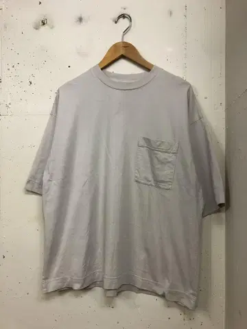 새상품급 무지 라보 무지 라보 반팔 셔츠 원단 티셔츠 S-M