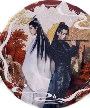bjyx 진정령 샤오장 왕이보 15cm 초대형 배지 스탠드 2개
