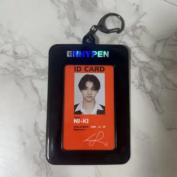 ENHYPEN 니키 id 카드 manifesto