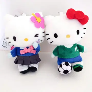 아베일 헬로키티 마스코트 참 스쿨 축구