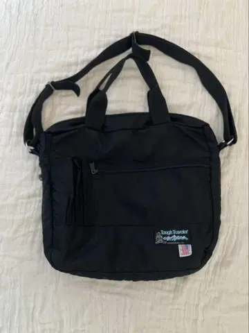 USA제 90'-00' Tough Traveler 블랙 숄더백