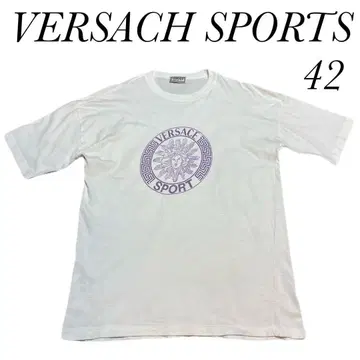 벨사치 VERSACH SPORTS 반팔 티셔츠 사이즈 42 메두사