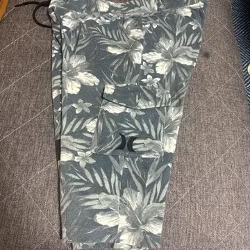 Hurley 플로럴 패턴 캐주얼 팬츠