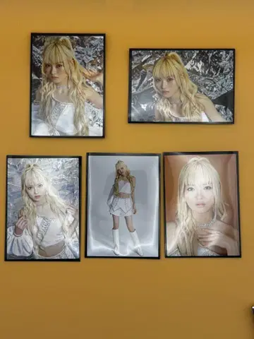 츠루야 미사키 girls2 5주년 기념 포토 카드 5종