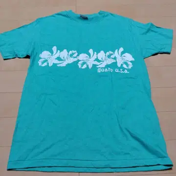 Hanes 티셔츠 L 사이즈 꽃무늬 USA제