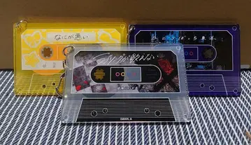 봇치 더 록! 결속 밴드 카세트 테이프풍 키링 3세트