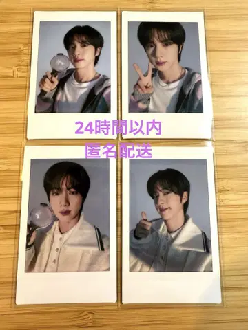 BTS 진 RUNSEOKJIN 인스턴트 사진 폴라로이드 컴프