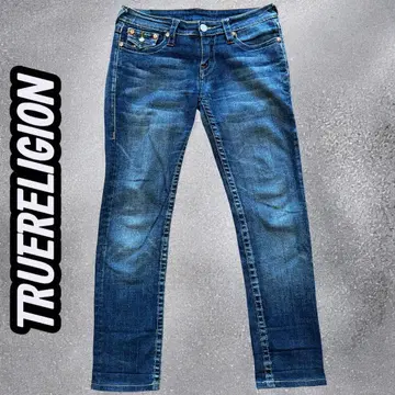 True Religion 다크 블루 데님