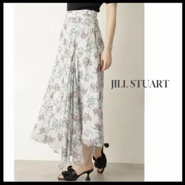 [택 포함 새상품] JILL STUART 에드나 실크 플라워 스커트