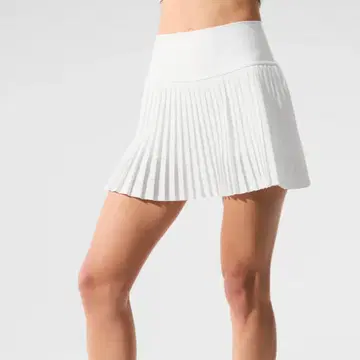 새상품 alo Grand Slam Tennis Skirt white XS