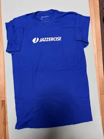 JAZZERCISE 티셔츠 M 사이즈 파랑
