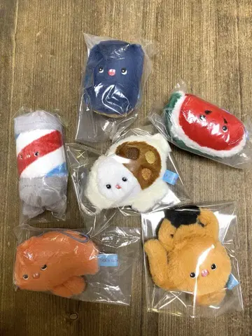 푹신푹신하고 큰 봉제 인형 컴프 세트