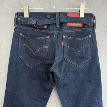 새상품급 Levi's RED 리바이스 레드 신치 벨트 데님 팬츠 W25