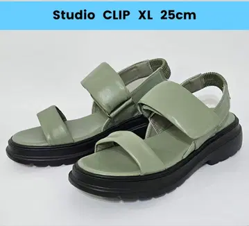 Studio CLIP XL 25cm 카키 샌들 25cm