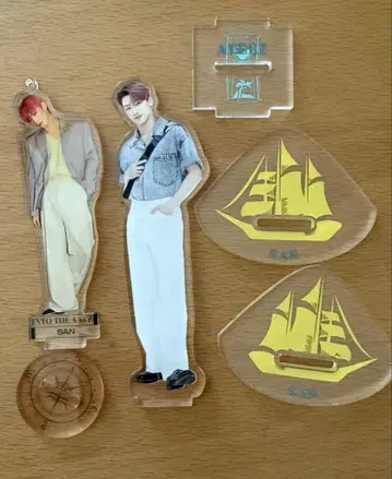 ateez san 산 아크릴 스탠드 세트