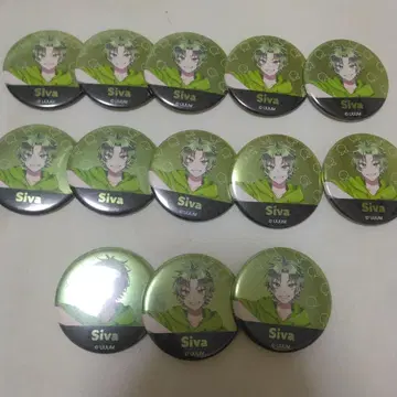 카라피치 시바 메탈 캔뱃지