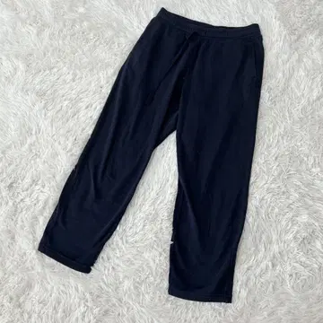 [ c4946 ] UNIQLO 보아 맨투맨 네이비 허리밴딩