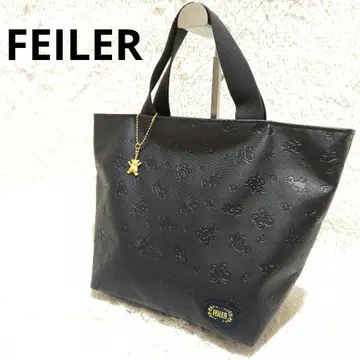 [컨디션 최상] FEILER 페일러 하이디 엠보싱 가공 토트백 러버
