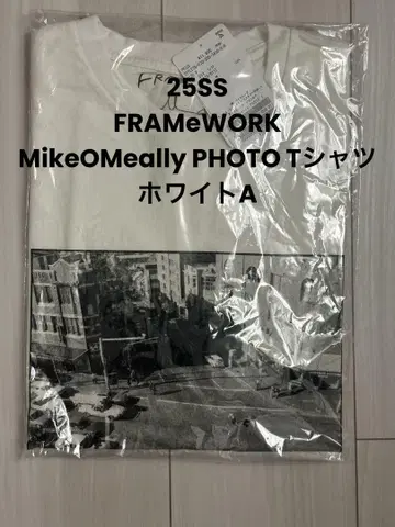 새상품 FRAMeWORK MikeOMeally PHOTO 티셔츠