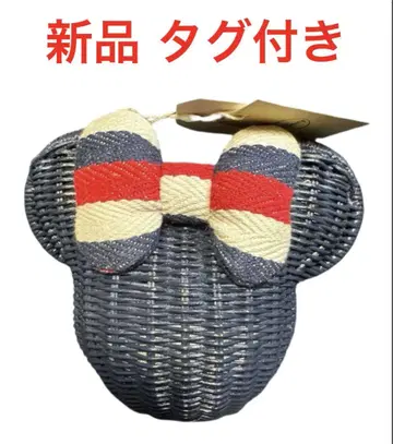 새상품 아코모데 ACCOMMODE 라탄 소가죽 숄더백