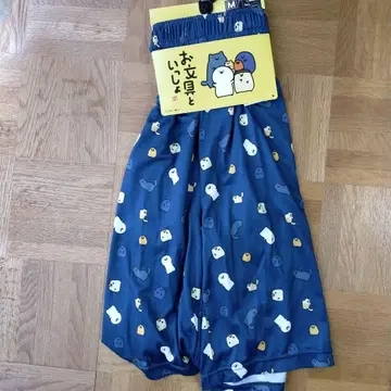 문구와 함께 하프 팬츠 M 문구 씨 룸웨어
