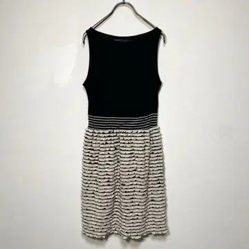 ZARA BASIC 자라 베이직 [S] 도킹 원피스 프릴