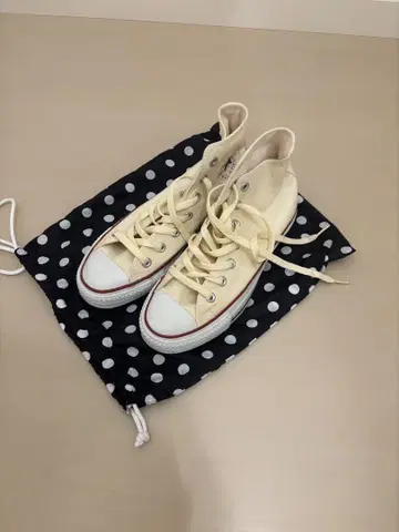 CONVERSE ALL STAR 크림색