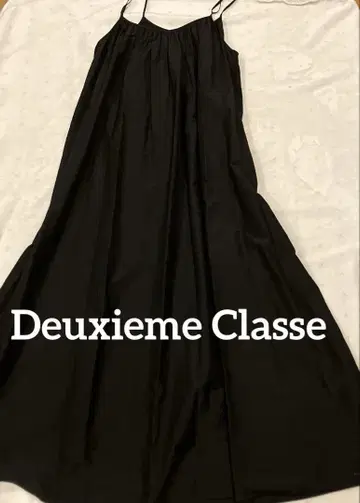 [컨디션 최상] Deuxieme Classe 블랙 원피스 빅 루즈 시원함