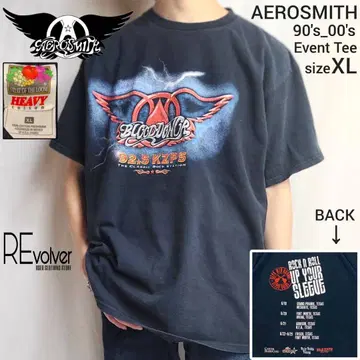 90s 00s AEROSMITH 에어로스미스 밴딩 티셔츠 락 티셔츠