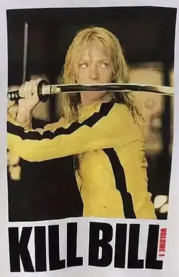 킬빌 KillBill 영화 티셔츠 타란티노 우마 서먼 레어