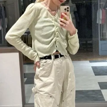 kastane 프론트 셔링 tee