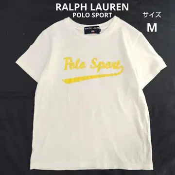RALPH LAUREN 폴로 스포츠 반팔 티셔츠 화이트 M