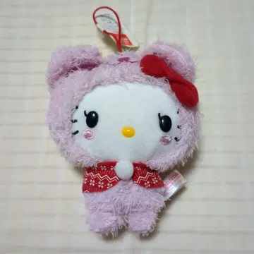 헬로키티 봉제 인형 스트랩