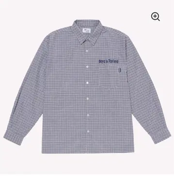 OG 로고 체크 셔츠