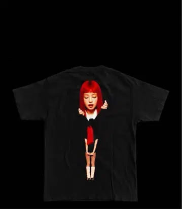JENNIE 제니 RUBY 티셔츠 BLACKPINK L 사이즈