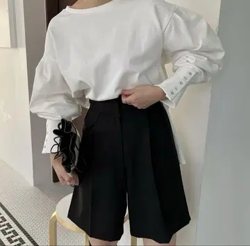willfully 하프 팬츠 숏 팬츠 블랙