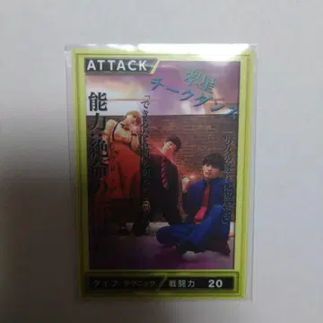중2병 배틀 카드 스이세이 티크 댄스