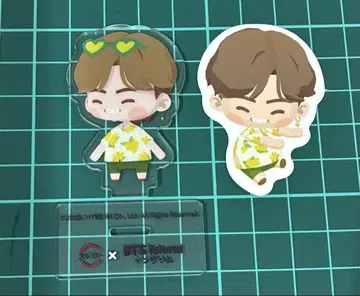 스시로 테테 V 아크릴 스탠드와 피크 세트