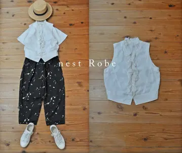 nest Robe 네스트로브 린넨 레이스 베스트