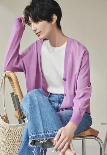 Mila Owen 얇은 소재 가디건