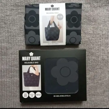 2개 MARY QUANT 마리 콴트 에코백
