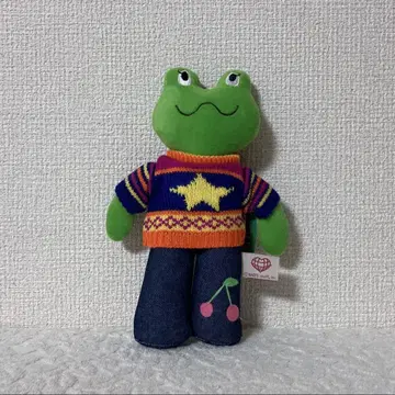 배기 청바지 개구리 M