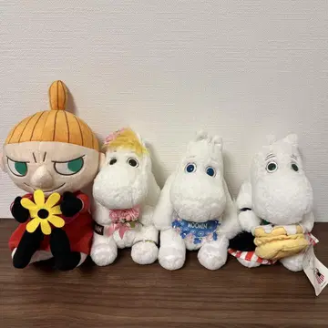 무민 봉제 인형 4개 세트