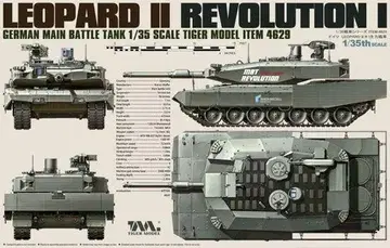 1/35 타이거 모델 레오파르트 2 레볼루션 1 미조립 프라모델