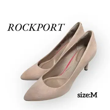 ROCKPORT 락포트 스틸레토 펌프스 핑크 베이지 M 사이즈